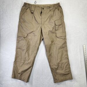 Propper Mens‎ Tactical Cargo Pants Tan Khaki Ripstop Workwear 40x30 F5252
